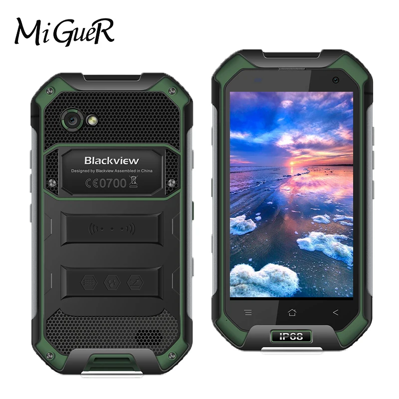 Blackview BV6000 4 7 дюймов IP68 водонепроницаемый мобильный телефон 4200 мАч Android 0 MTK6755