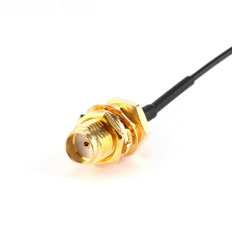 50 шт. SMA кабель прямой разъем к IPEX гнездовой RF Pigtail uFL/u.FL/антенна IPX адаптер провод