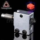 1 шт. сопло из закаленной стали кална Volcano нагревательный блок из титанового сплава Тепловой разрыв TC4 для печати PEI PEEK или Carbon fiber