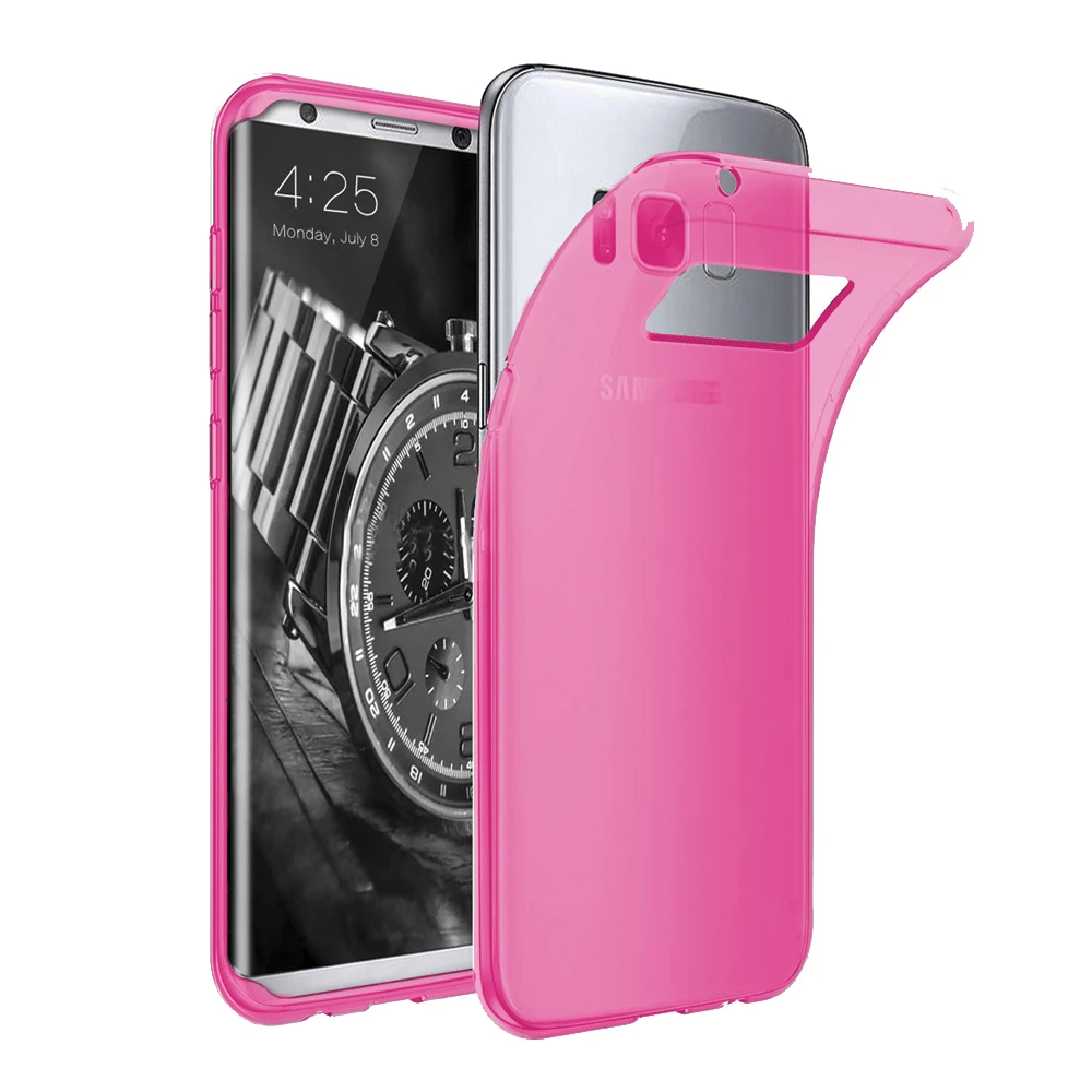 ACTECOM FUNDA GEL Termoplastic для SAMSUNG S8 EDGE + ROSA ULTRA SLIM|Корпусы и рамки мобильных телефонов| |