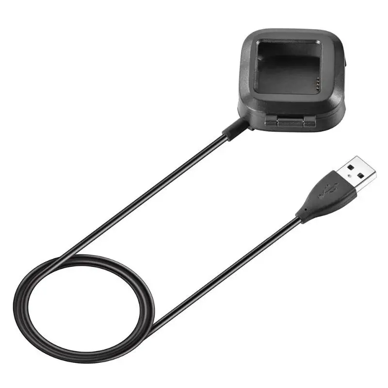 Зарядное устройство для умных часов док станция Чехол Fitbit Versa Lite/Versa с usb кабелем 1