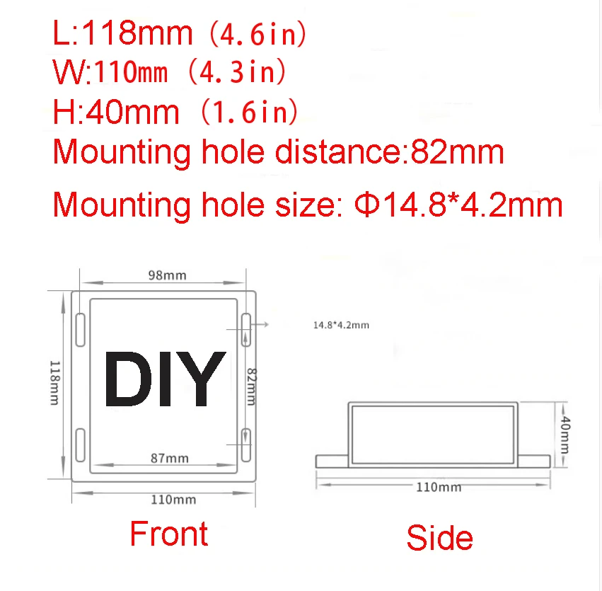 Преобразователь постоянного тока 12 В (9-35 в) повышающий до 36 15 А 540 Вт CE ROHS