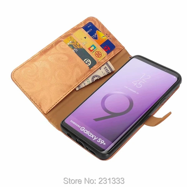 Чехол-книжка C-ku для Samsung Galaxy S9 PLUS NOTE 9 S8 S7 EDGE S6 S5 1 шт. | Мобильные телефоны и