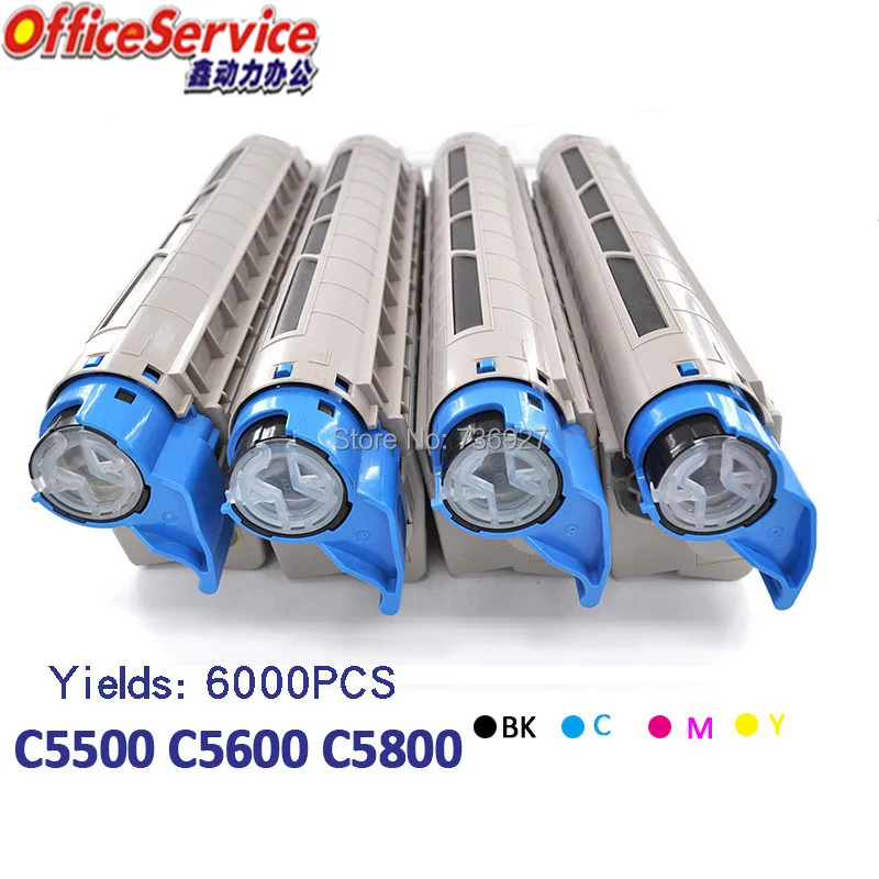 Восстановленный тонер картридж для принтера Okidata C5500 /C5600 /C5800/C5900|Картриджи с