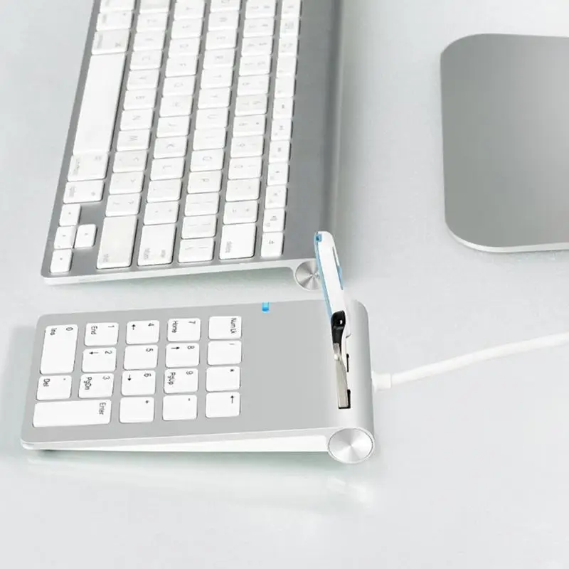 Rocketek USB цифровая клавиатура 18 клавиш мини 2 0 концентратор для цифровой клавиатуры