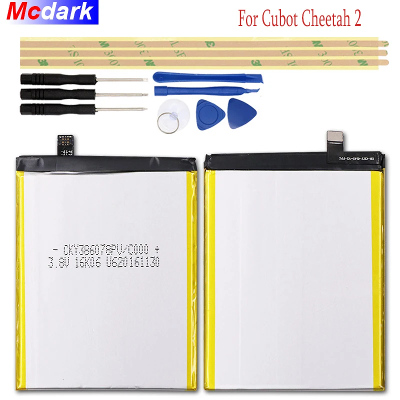 Mcdark 3000 мАч Высококачественная батарея для Cubot Cheetah 2 аккумулятор аккумуляторная