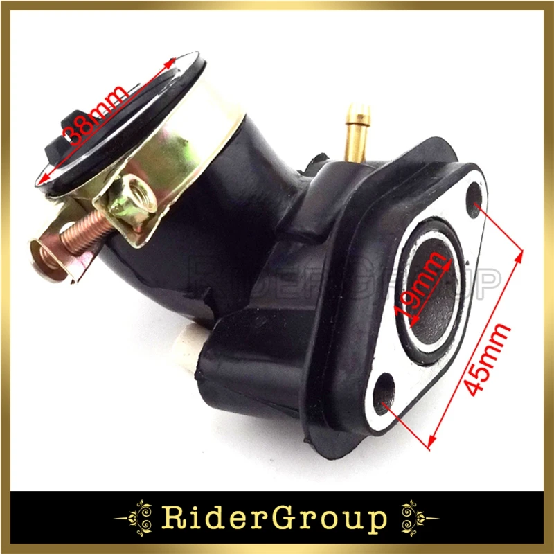 Впускной коллектор впускная труба для GY6 50cc Carb SUNL Baotian Znen Jmstar китайский мопед