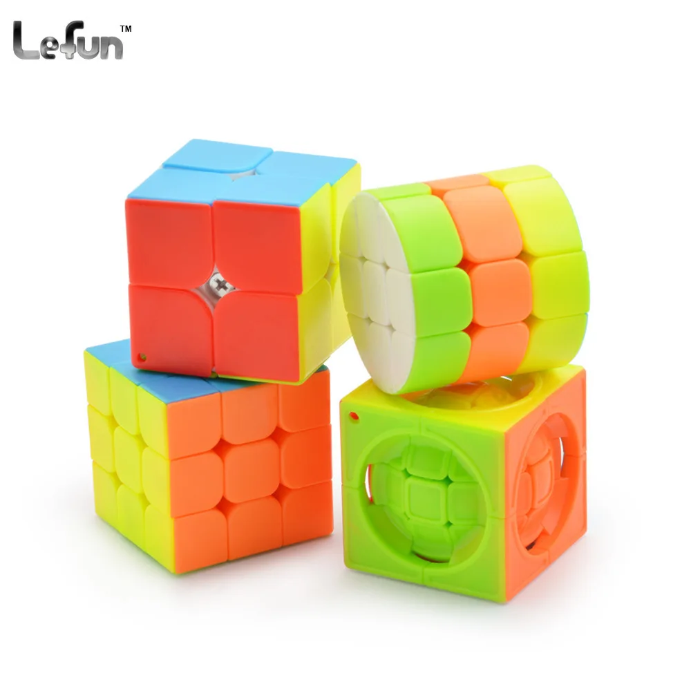 Lefun Пряжка для ключей серии Magic Cube однотонный портативный двухступенчатый 3