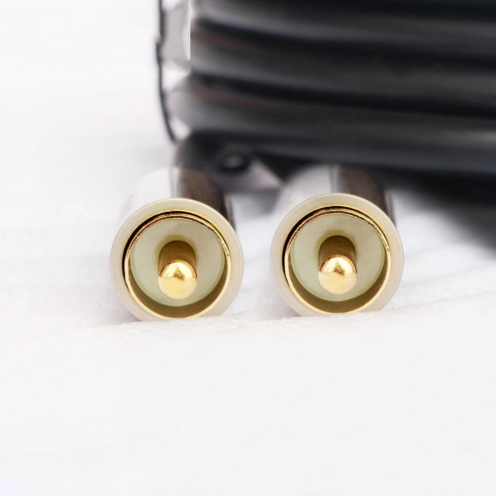 2 x RCA штекер мужской аудио кабель цифровой и аналоговый двойной экранированный PRO