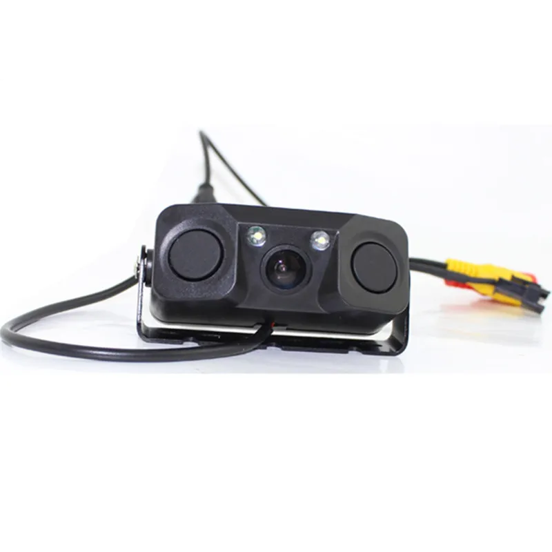 

Car Rear View Camera Night Vision LED Light High Definition Rearview Vehicle Camera Add Reversing Radar Sensor Detector Camera