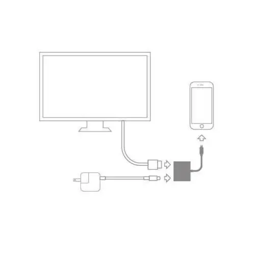 1080 P 8 контактный кабель адаптера Lightning HDMI tv AV для iPhone 6 S 7 Plus X|Кабели HDMI| |