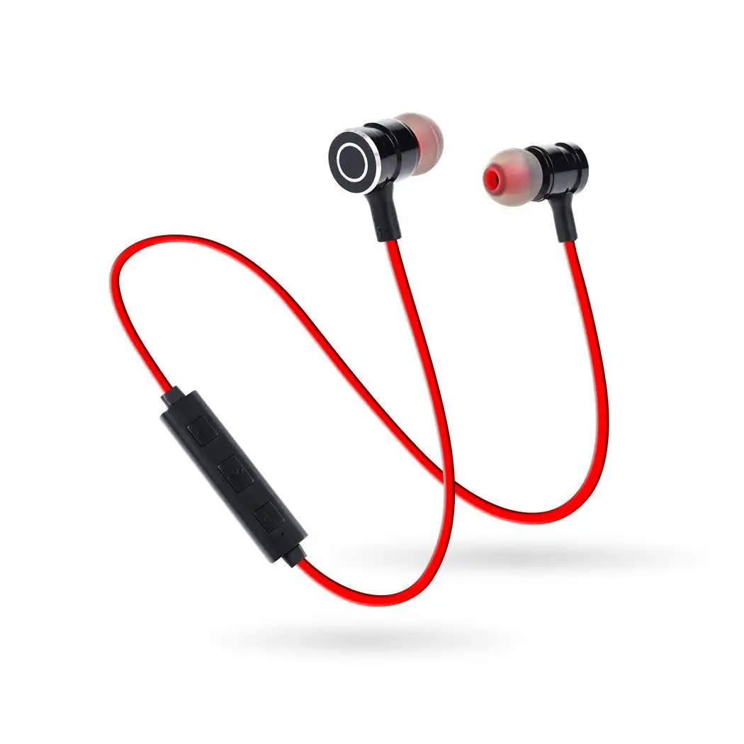 Обычные беспроводные магнитные Bluetooth стерео наушники вкладыши спортивные
