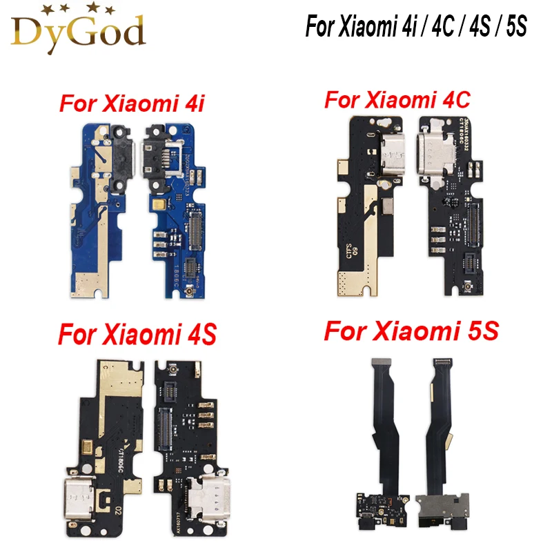 DyGod для Xiaomi Mi 4C 5S USB плата зарядного порта гибкий кабель соединитель часть 4S