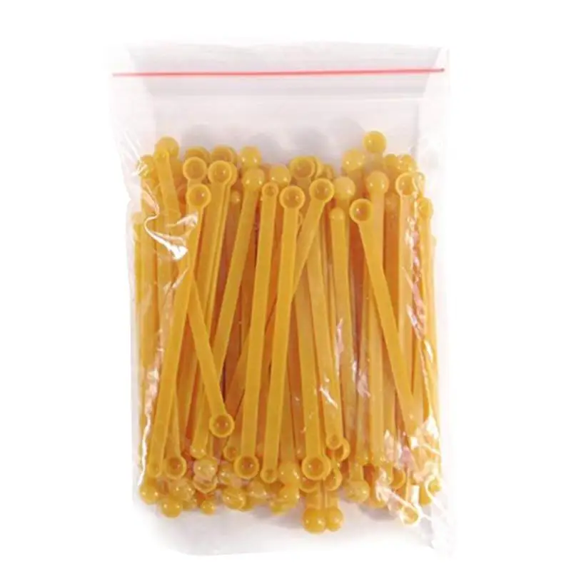 

100Pcs Spoon Plastic Thickened Durable Milk Powder Spoon for Office Cafe Home Use