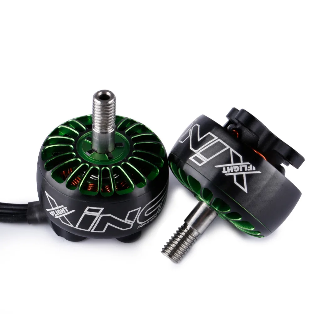 XING 2208 2450KV 1800KV 1700KV 6S FPV Бесщеточный двигатель с валом из титанового сплава и