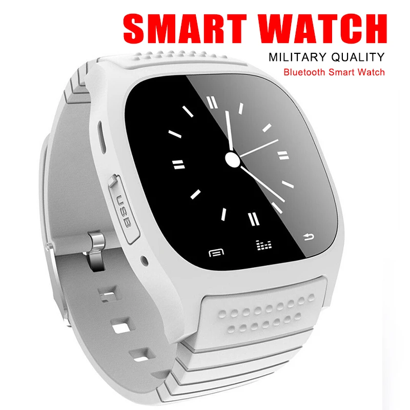 Новейшие Смарт часы с Bluetooth Часы Android фитнес трекер наручные для мобильных