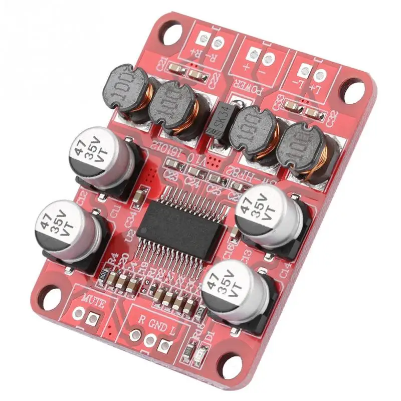 

TPA3110 Digital Audio Power Amplifier Board 2x15W Dual Channel Stereo HF82