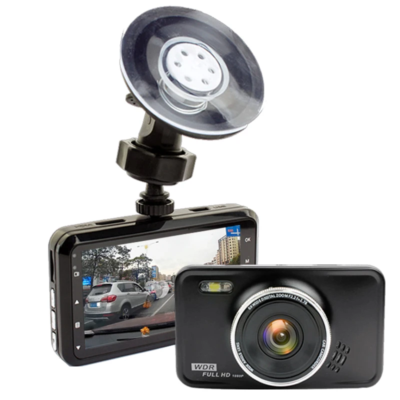 Dashcam Автомобильный видеорегистратор мини-видеорегистратор Novatek 3 дюйма Fhd 1080P