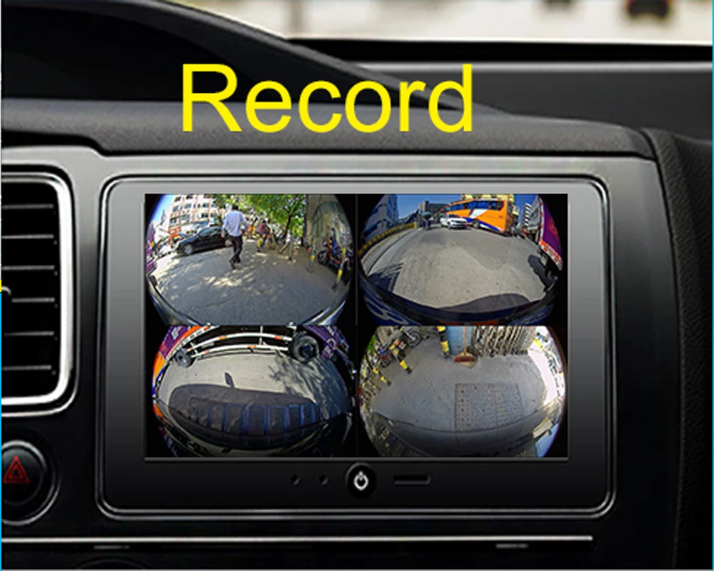 

Car Accessories 360 Bird View Surround Panorama System Car DVR Record Rear view camera for Audi Q3 Q5 Q7 A4L A6L