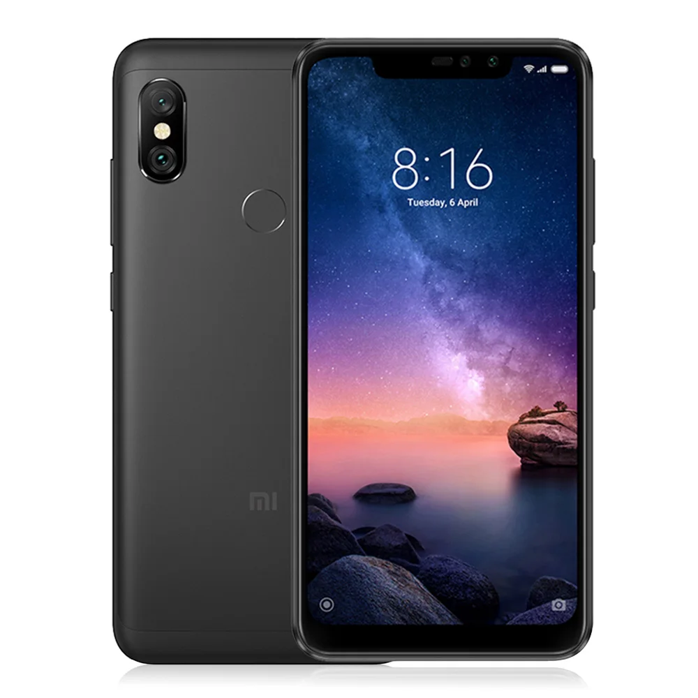 Смартфон Xiaomi Redmi Note 6 Pro 4 ГБ 64 Восьмиядерный процессор Snapdragon 636 26 дюйма 4000 мА/ч