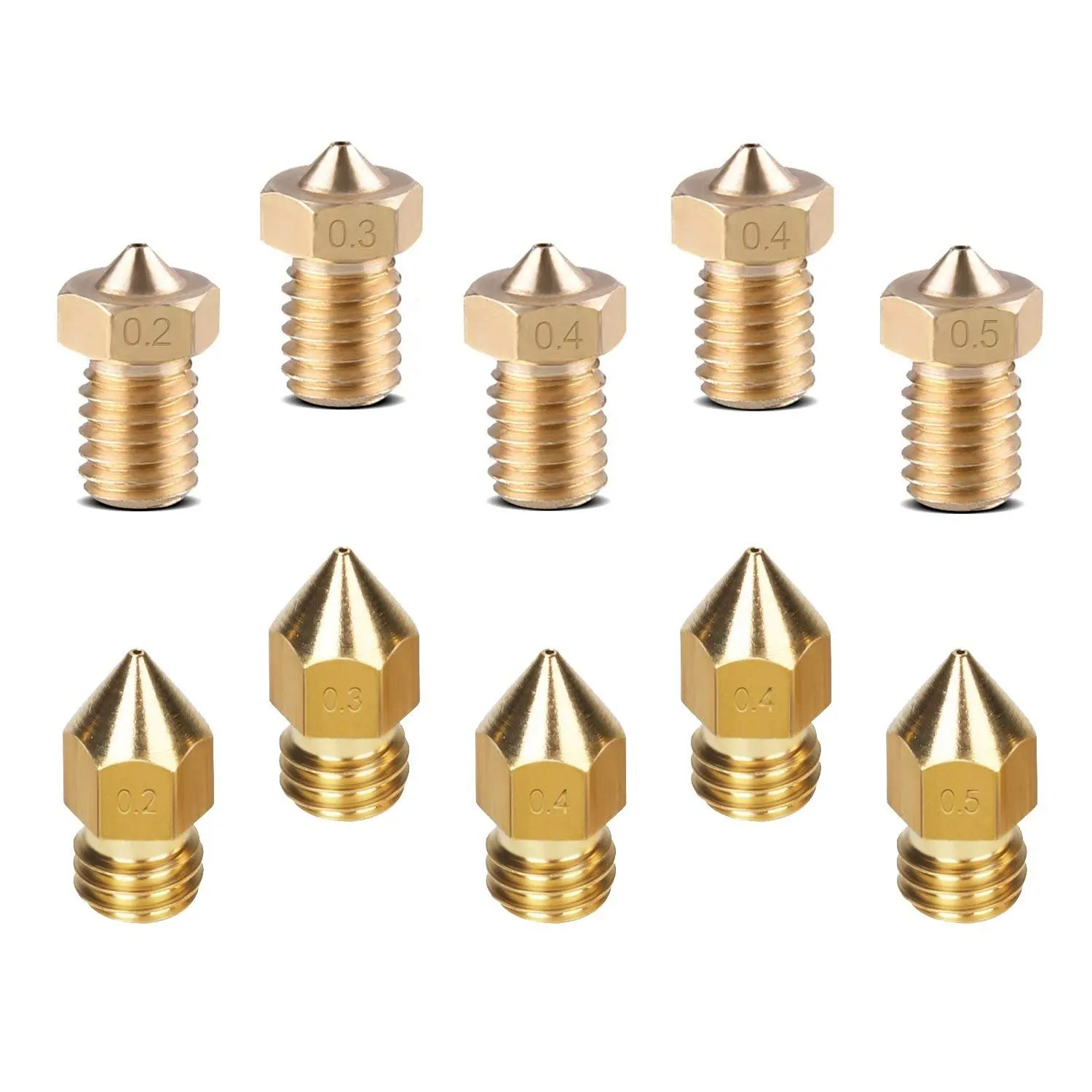 V6 J-Head Hotend Полный комплект с 10 шт. экструдер печатающая головка + 5 нержавеющая