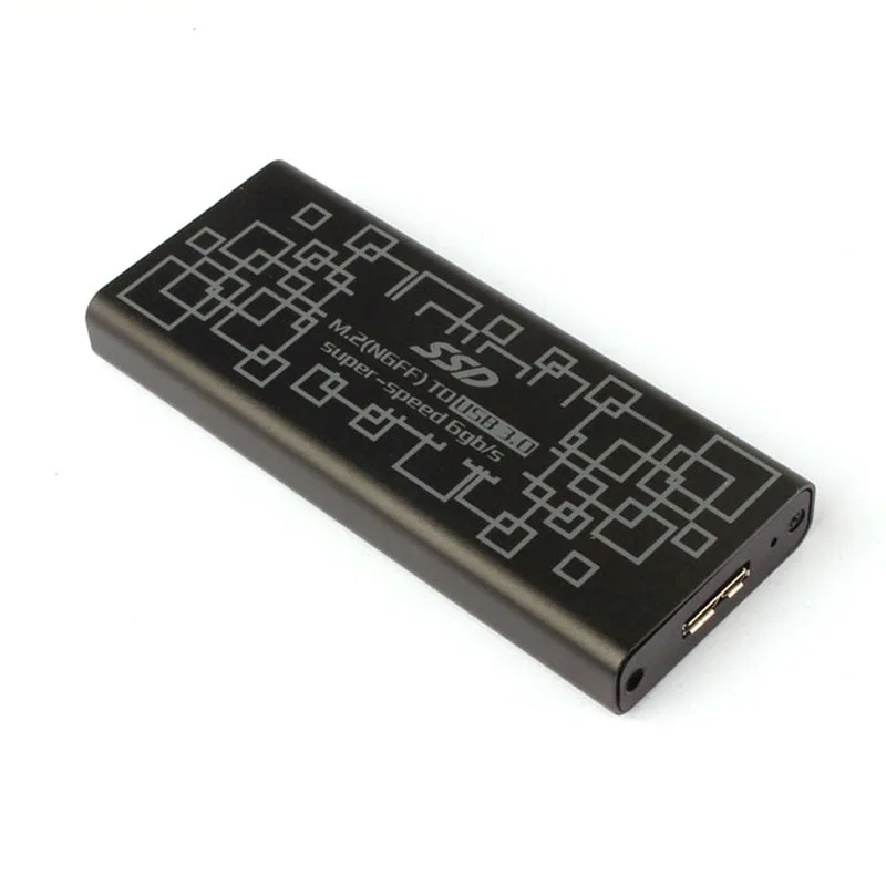 Корпус адаптера преобразователя M.2 NGFF PCI E SSD 6 Гбит/с в USB 3 0|Корпус жесткого диска| |