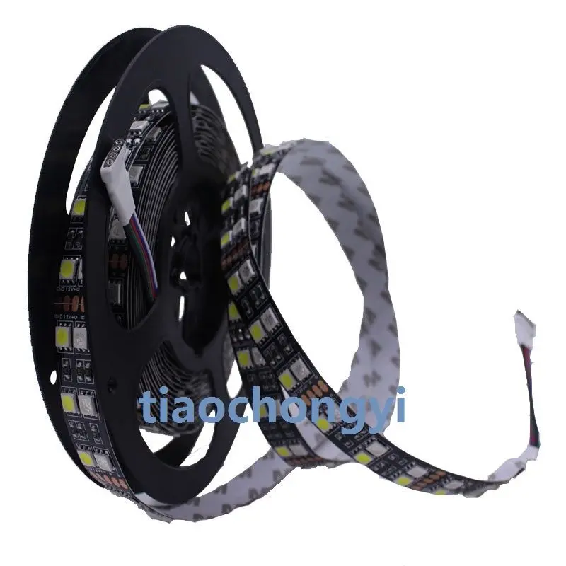 5 м 600 светодиодный 120 светодиодный/м двухрядный 5050 RGBW RGB белый гибкий светильник