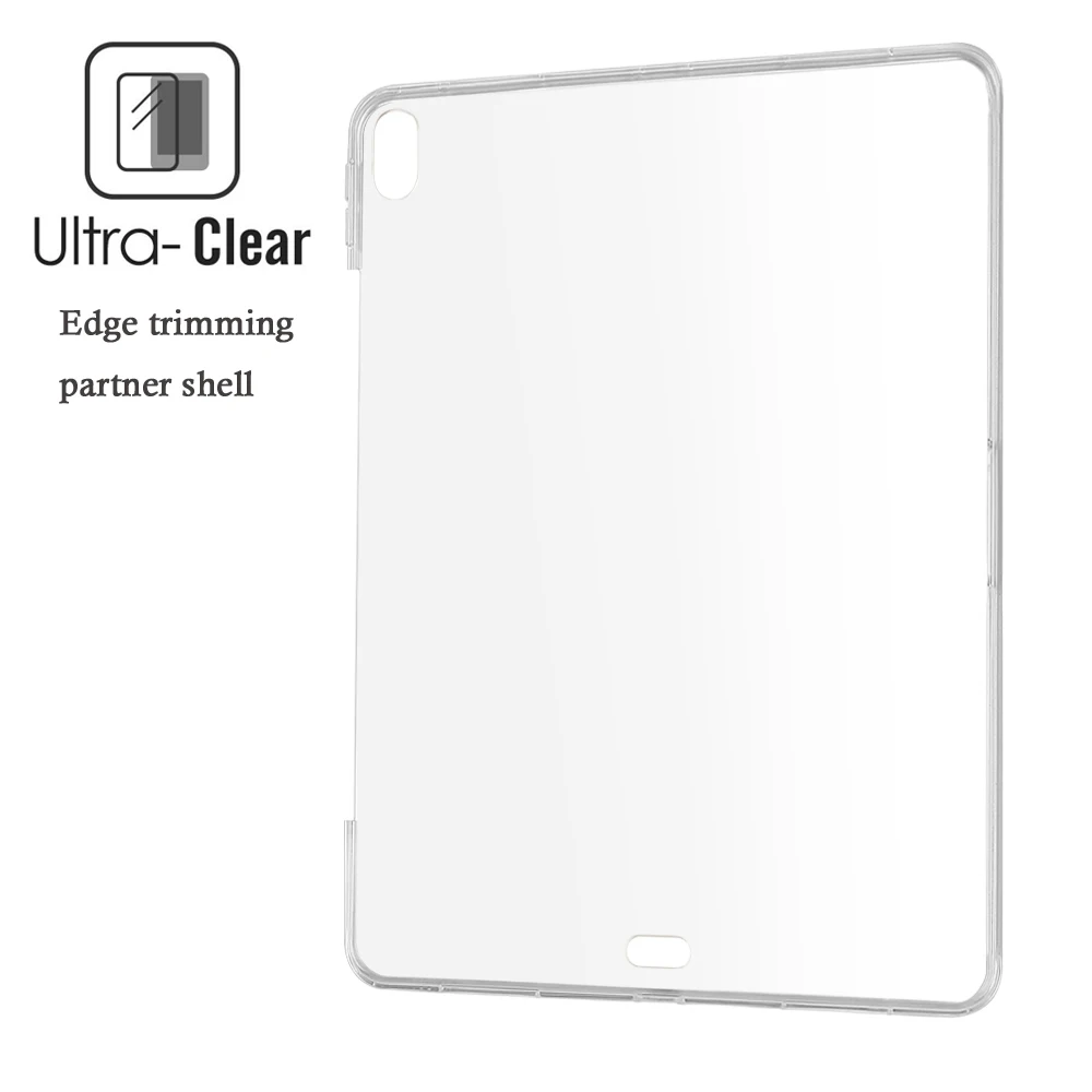 Чехол Redlai для нового iPad Pro 11 дюймов 2018 Прозрачная отделка мягкий ТПУ чехол Ipad |