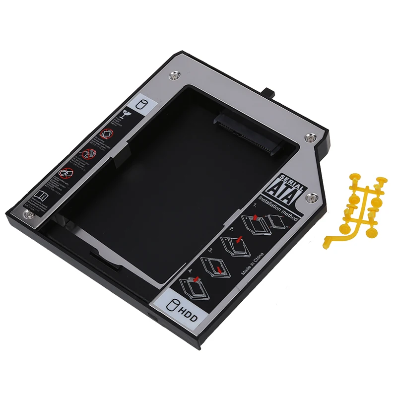 Второй SATA адаптер жесткого диска Bay Caddy для LENOVO Thinkpad T420 T520 W520 12 7 мм |