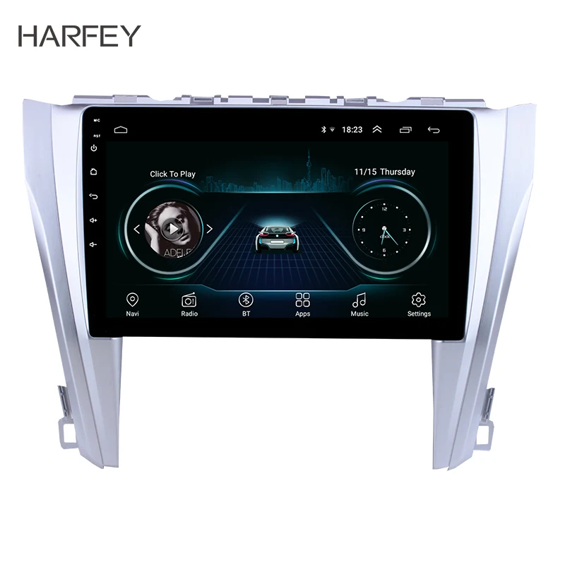 Harfey сенсорный экран автомобиля стерео 10 1 &quot2Din GPS мультимедиа плеер головное