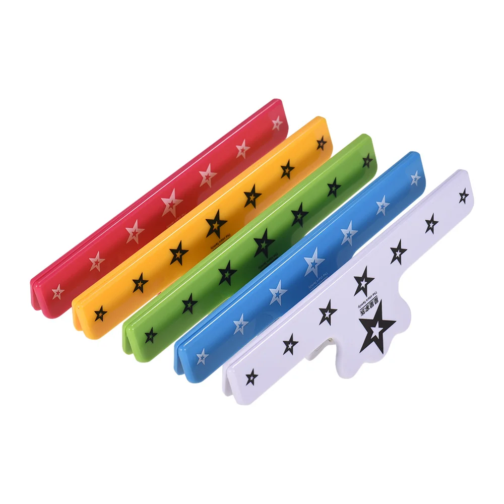 Multi-function Music Book Clips Colorful Page Holder Paper Clamp Great Accessories for Musical Players Pack of 5PCS | Спорт и