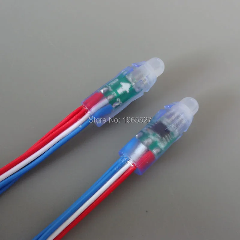 Модифицируемая светодиодная Пиксельная RGB-гирлянда WS2811 UCS1903 SM16703 12 В 100 шт./лот
