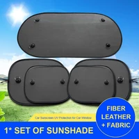 black mesh sunscreen sun visor kids car sunscreen uv protection sun visor for car window sunscreen suction cups with storage bag