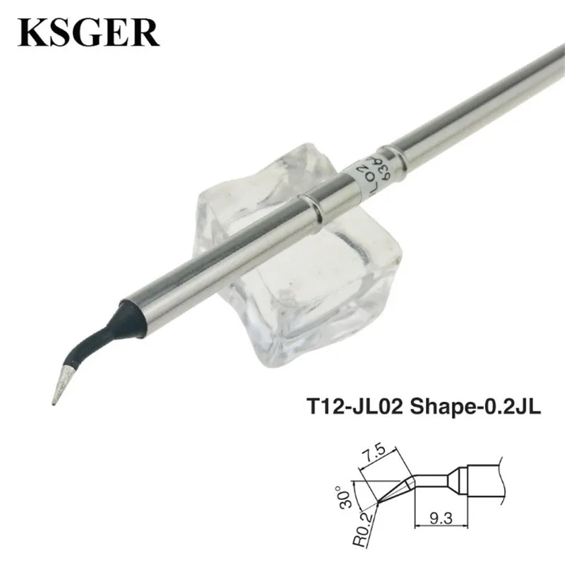 Наконечники для паяльника KSGER T12 насадки электропаяльника T12-ILS /K /KU /JL02/BL/D16/ D24/BC2 70