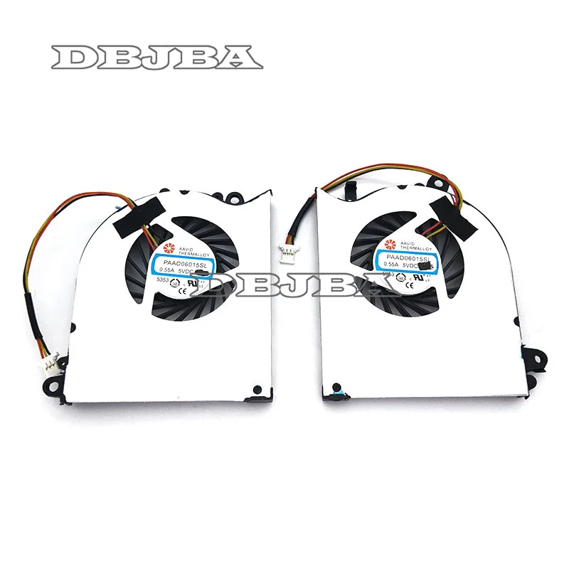 

Laptop Fan For MSI GS60 2PC 2PL GS60 2QC GS60 2QD 2QE GS60 6QE 6QC CPU+GPU cooling Fan for PAAD06015SL N294 N293 fan