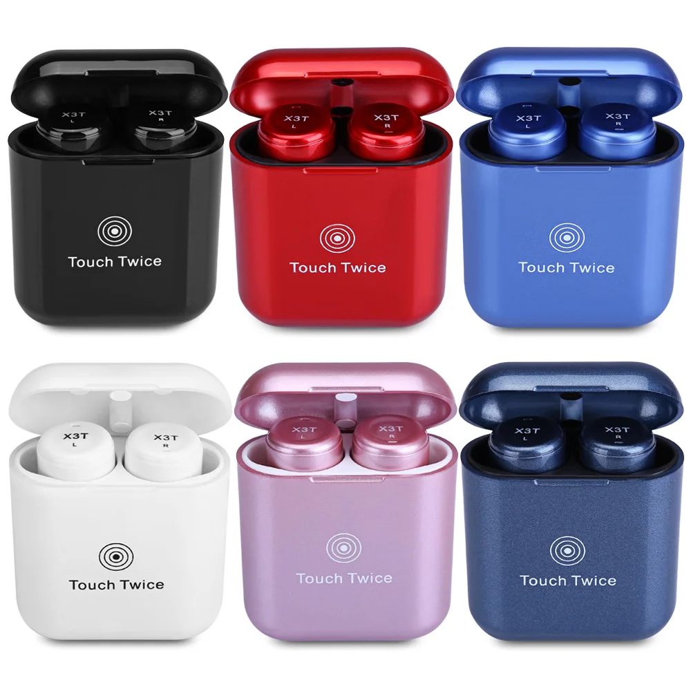 Wit X3T отпечаток пальца сенсорное управление в наушниках TWS беспроводной Bluetooth 4 1