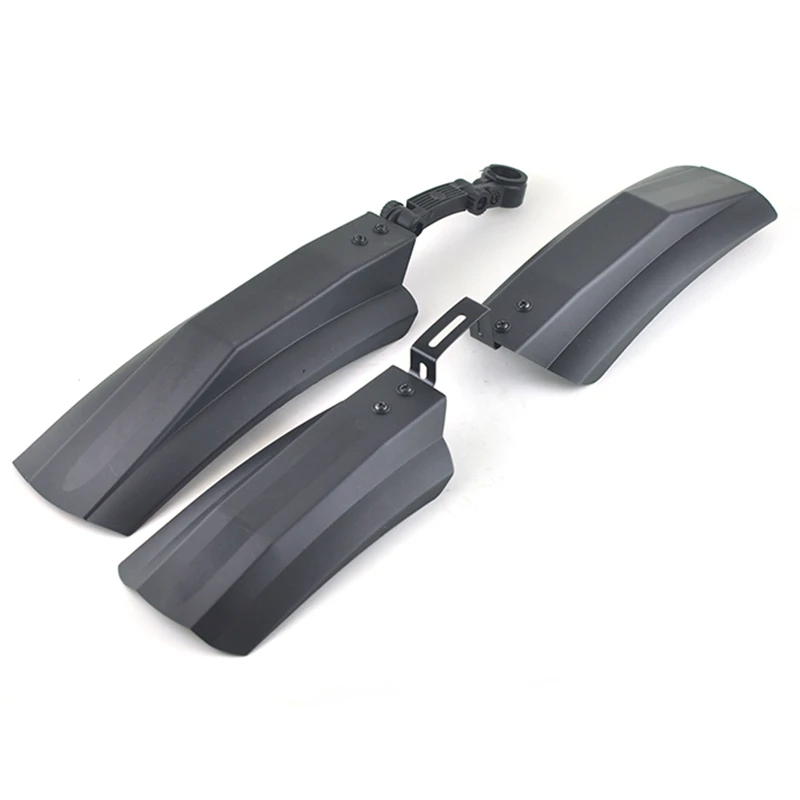 Черный велосипед спереди и сзади грязи защитные крылья для 26 MTB дюймовые горные