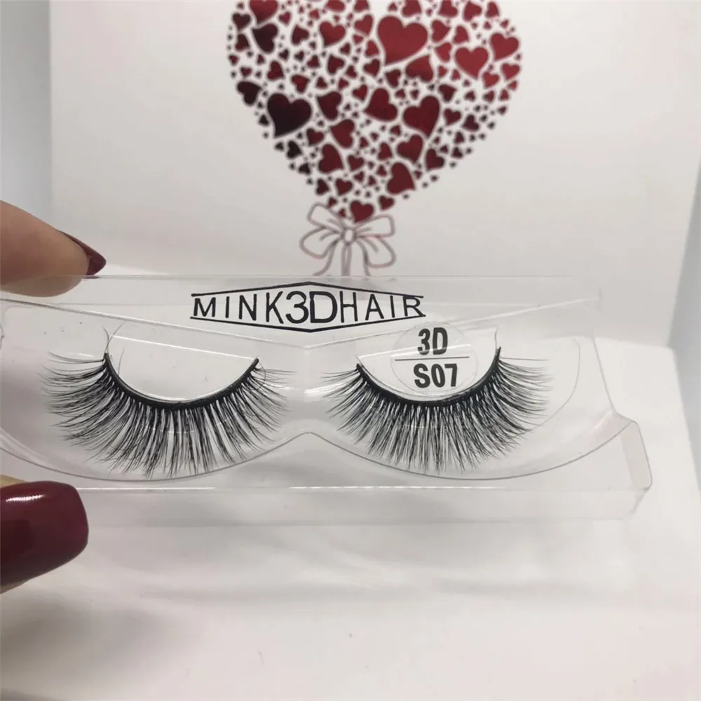 Miss sexy lash 18D 3D норковые накладные ресницы толстые ручной работы макияж набор