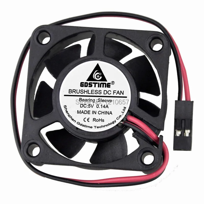 10 шт./партия кулер для компьютера 4 см 40 мм x 4010s 2P 5V DC|cooling fan|radiator cooling fancooler 4cm |