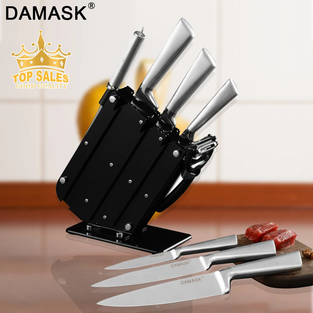 Набор ножей из нержавеющей стали Damask фрукты утилита сантоку нарезки хлеба