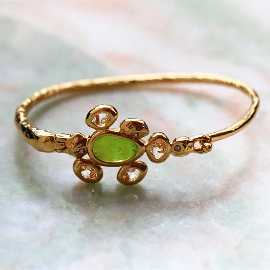 

Free shipping high-end green natural stone bracelet