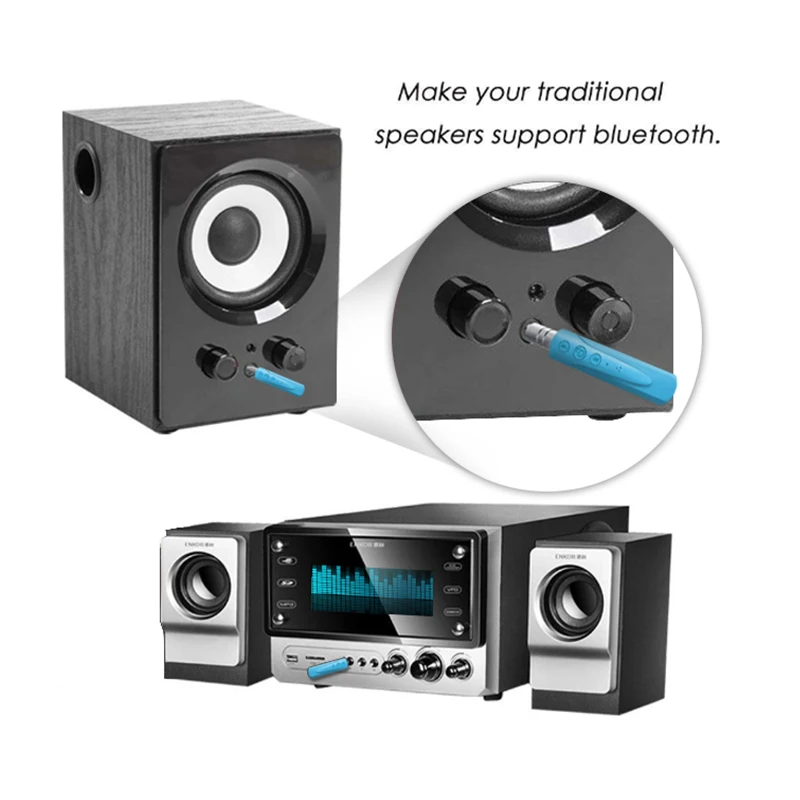 Мини 3 5 мм разъем Bluetooth автомобильный комплект гарнитура музыкальный аудио