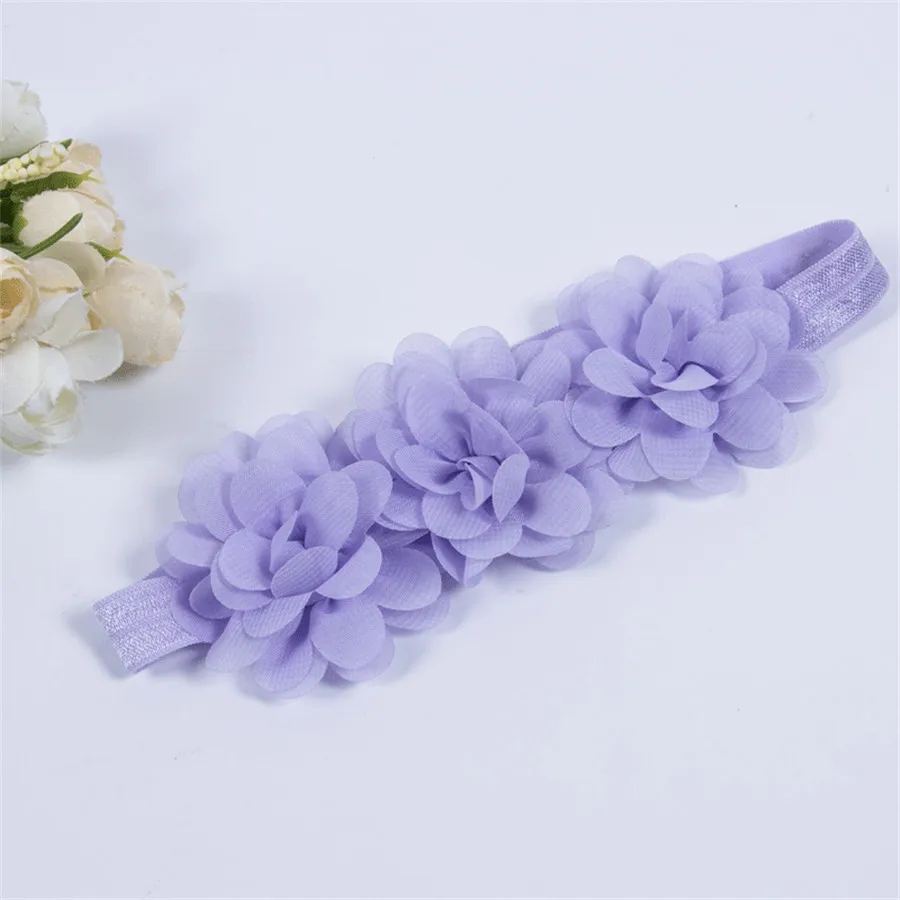 Pudcoco 2019 Brand New Sweet Fashion Chiffon Flower Hair Band Headband Elastic for Baby Girl Infant Toddler | Детская одежда и