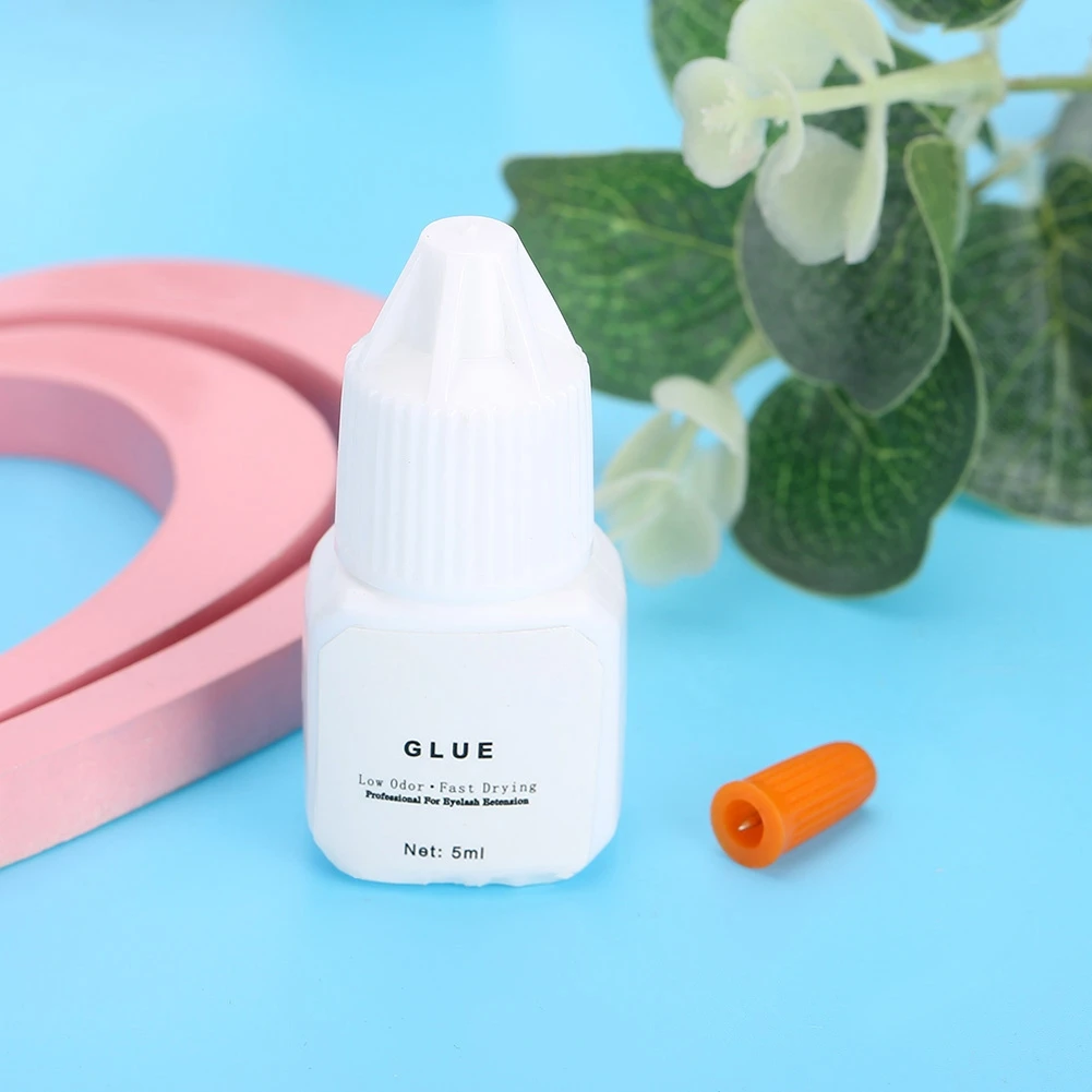 

5ML Eyelashes Extension Glue Fast Drying Lashes Grafting Glue Practice Extension Adhesive Tool