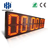 large outdoor led sprots countdown clock outdoor countdown countup stopwatch honghao clock