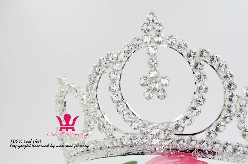 Zircon Tiara Crystal Rhinestone Crowns Bridal Wedding Hair Accessories Princess Queen Formal Party Prom Night Clup Show mo190