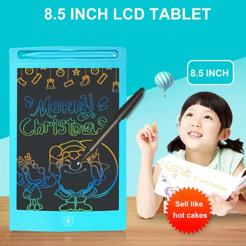 Children's Electronic Drawing Toys 8.5 Inch LCD Children Painting Board Writing Plate Tablet Light Blackboard | Игрушки и хобби