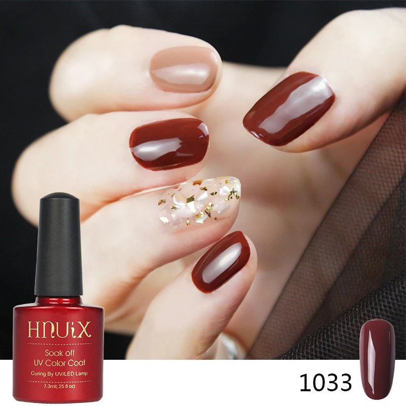 Гель для ногтей HNUIX Beauty УФ светодиодный гель отмачиваемый долговечный лак 7 3 мл