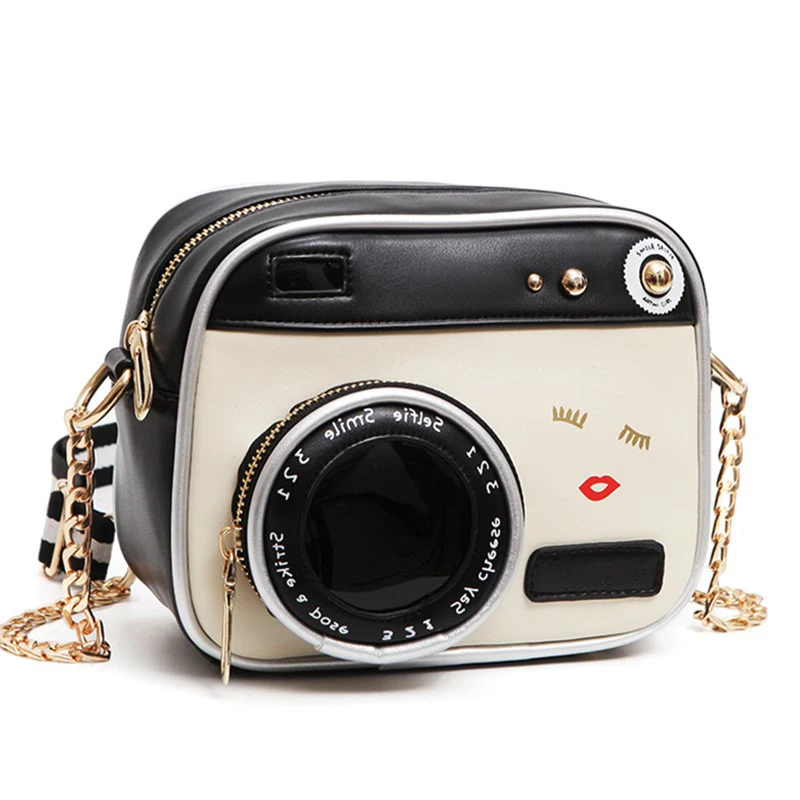 Новинка 2019 милый Модный женский ремень камеры сумка на плечо в стиле ретро PU