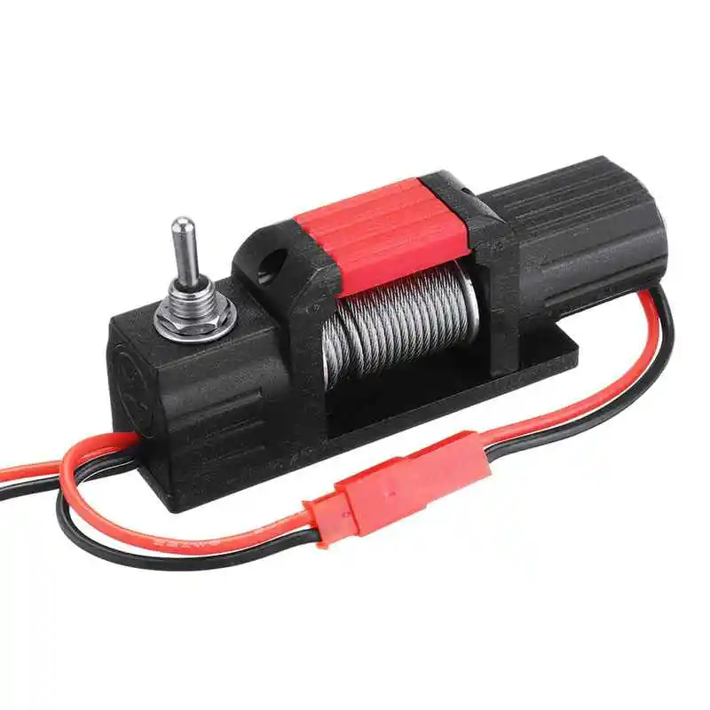 Upgrade 2019 AUSTAR AX8050 Electric Capstan Metal Winch Traction Plastic For 1/10 RC Crawlers Car Parts &amp Accessories | Игрушки и